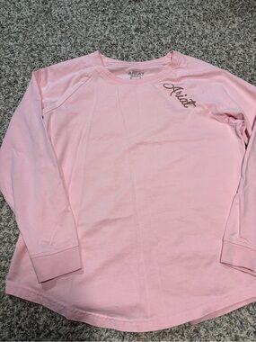 Ariat  Long Sleeve Pink Shirt